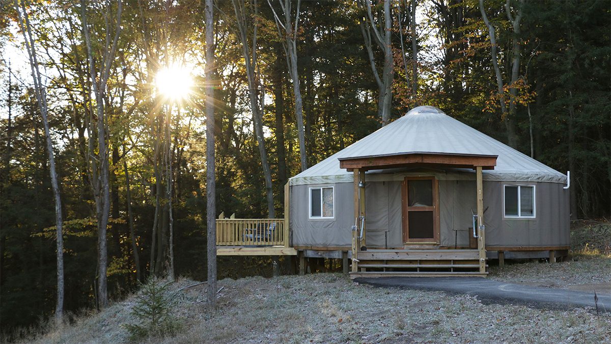 savage river lodge luxury yurt