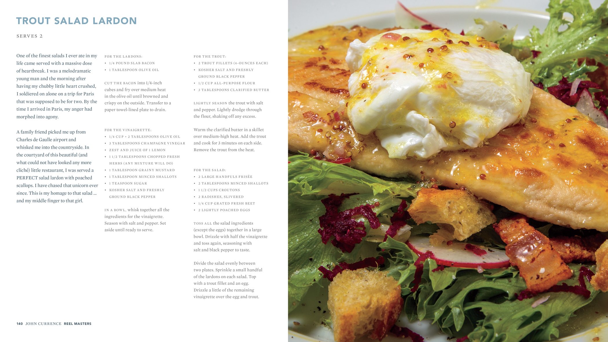 trout salad lardon john currence reel masters book
