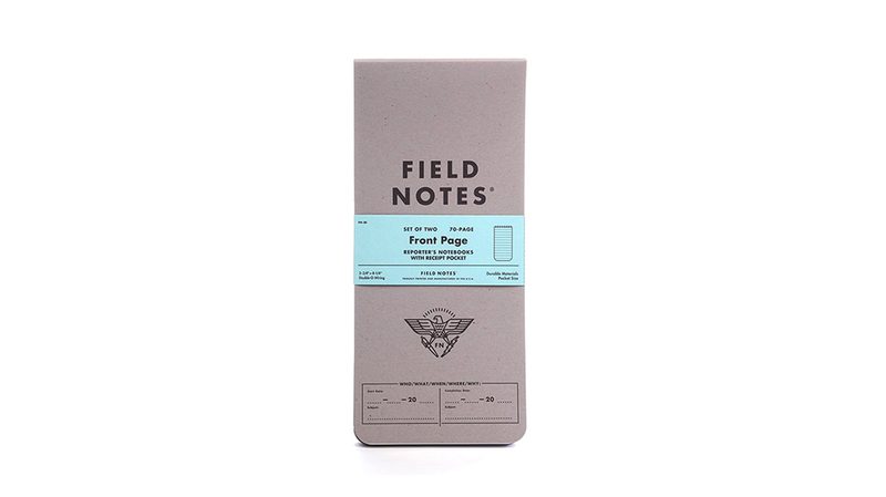 Field Notes Front Page