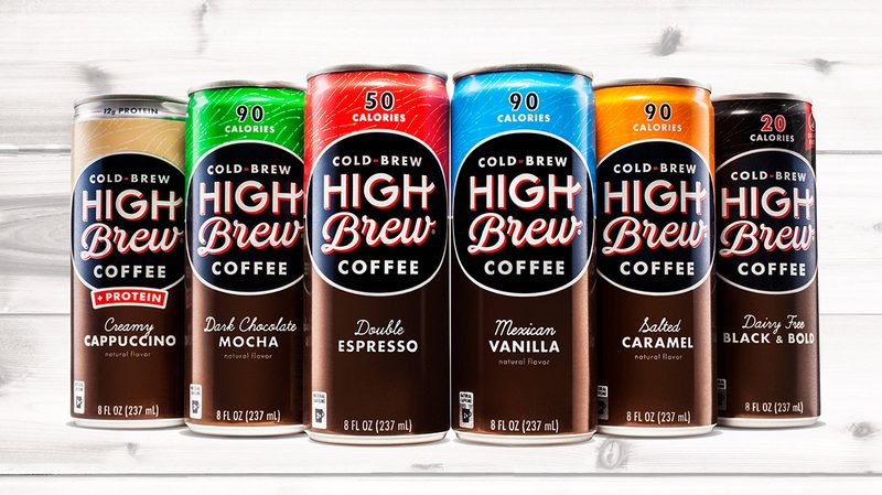 High Brew Coffee Cold Brew Flavors