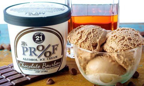 JB's Alcoholic Ice Cream PROOF Chocolate Bourbon
