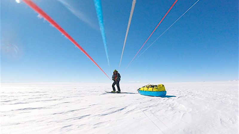 Kite Ski Ulvetanna in Queen Maud Land (Icetrek Polar Expeditions)