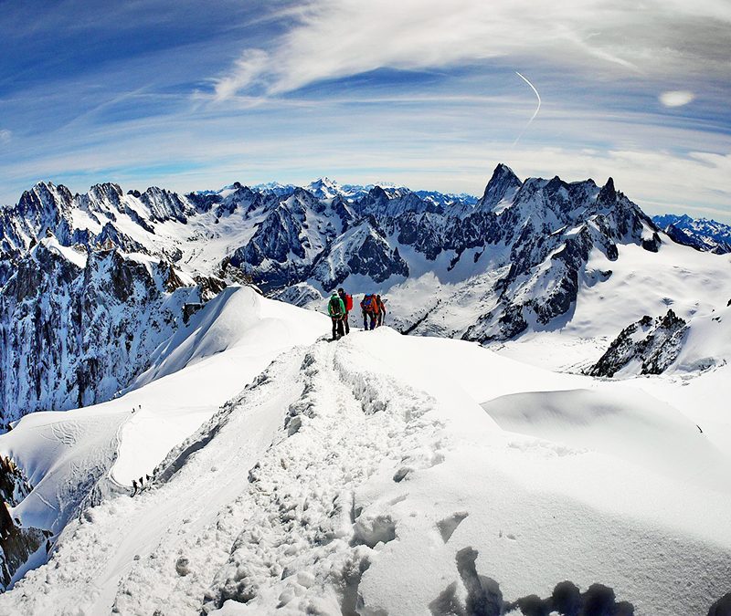Mont Blanc to Switzerland