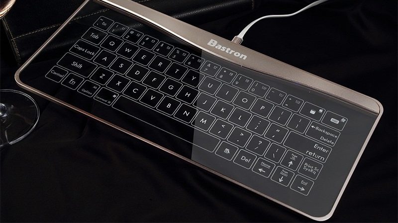 bastron glass keyboard