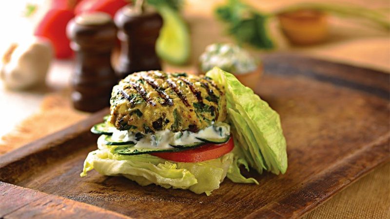 chicken burgers medifast
