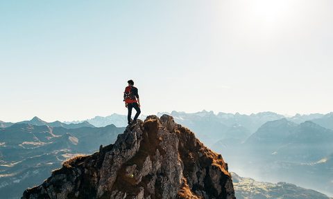 Hiking in high elevation
