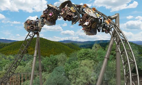time traveler roller coaster