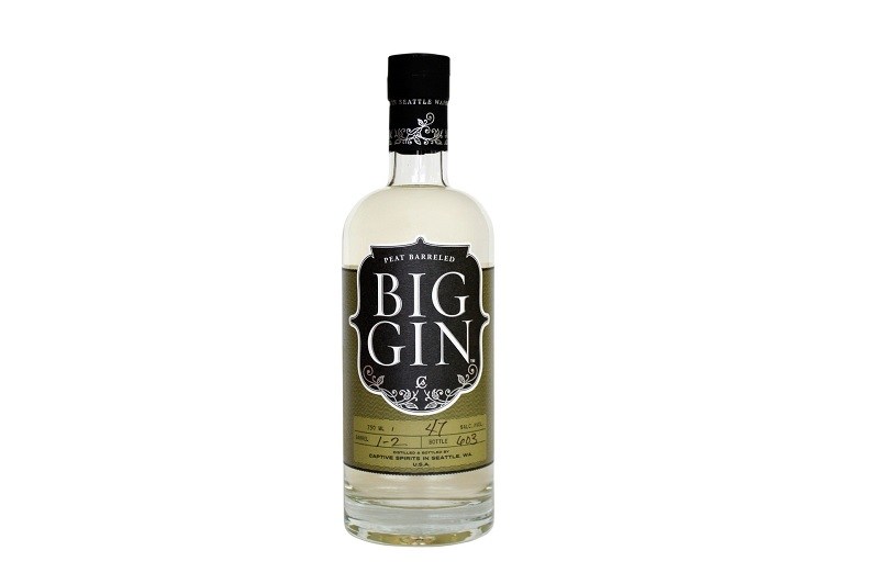 big gin peat barreled gin