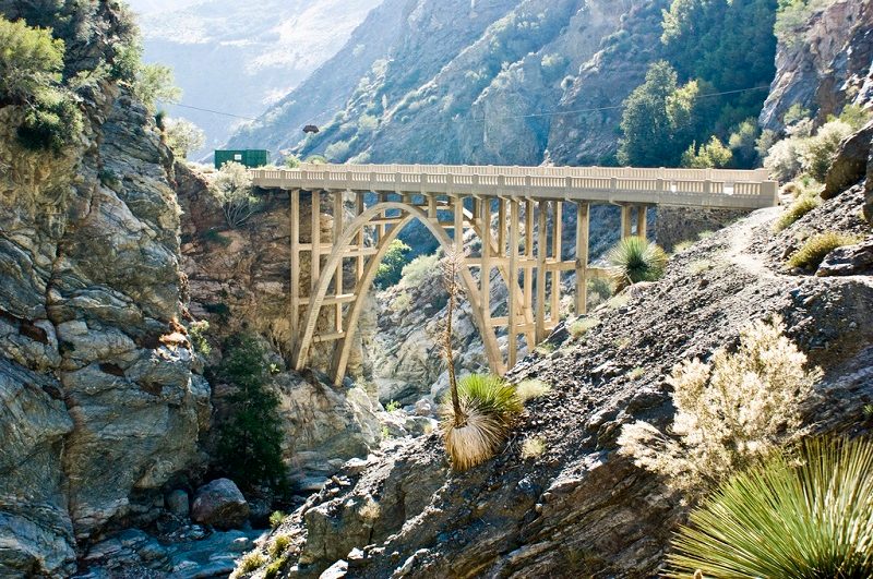 bridge to nowhere san gabriel mountains
