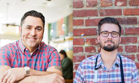 Chef David Guas and Chef Jeremiah Langhorne, chefs for equality