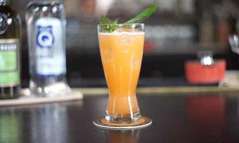 through the garden cocktail