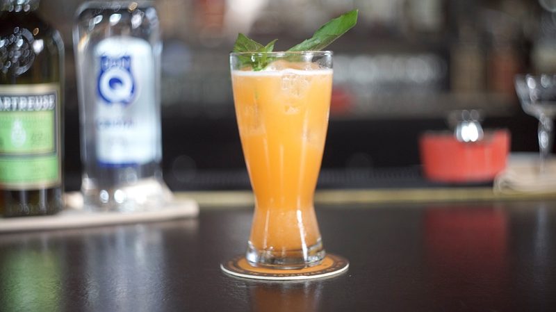 through the garden cocktail