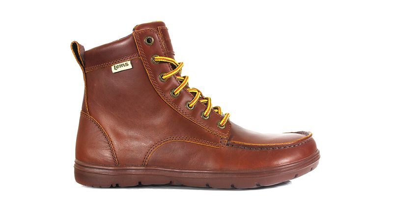 Lems Shoes LEATHER BOULDER BOOT in Russet