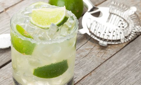 Margarita tequila cocktail
