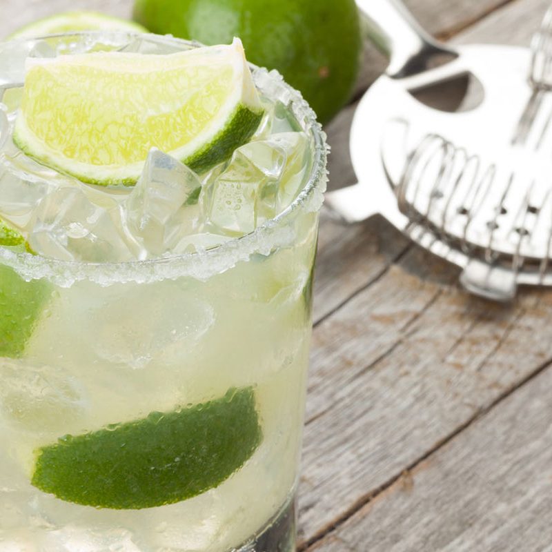 Margarita tequila cocktail