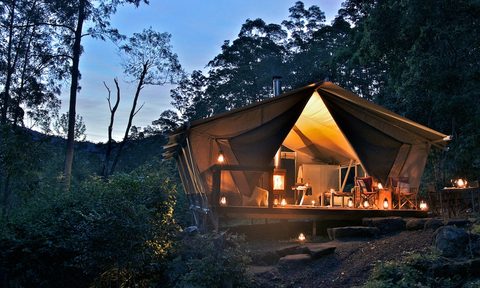 australia Nightfall safari tent