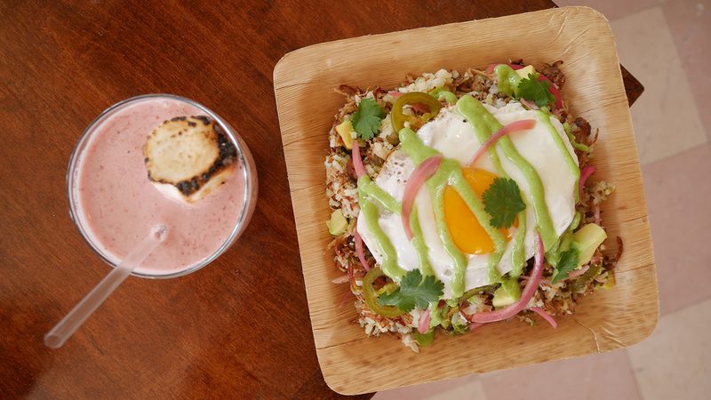 Hot Hot Food Restaurant Shake and Fried Rice