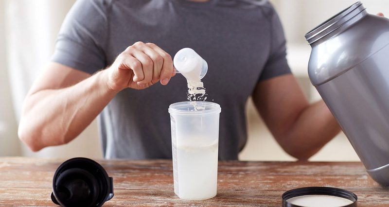 Protein shake, protein powders