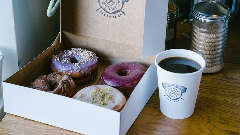 Nomad Donuts in box