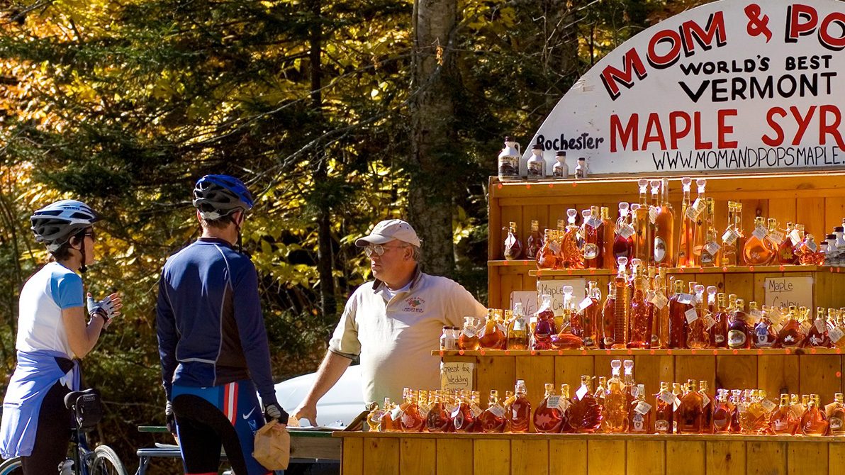 Trek Travel Vermont maple syrup