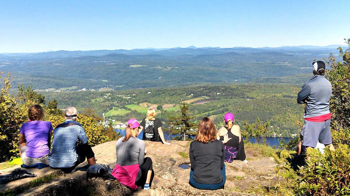 Trek Travel Vermont mountain hike