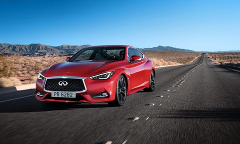 Infiniti Q60 press