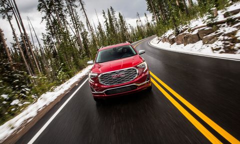 2018 GMC Terrain Yellowstone Trip Press Image12