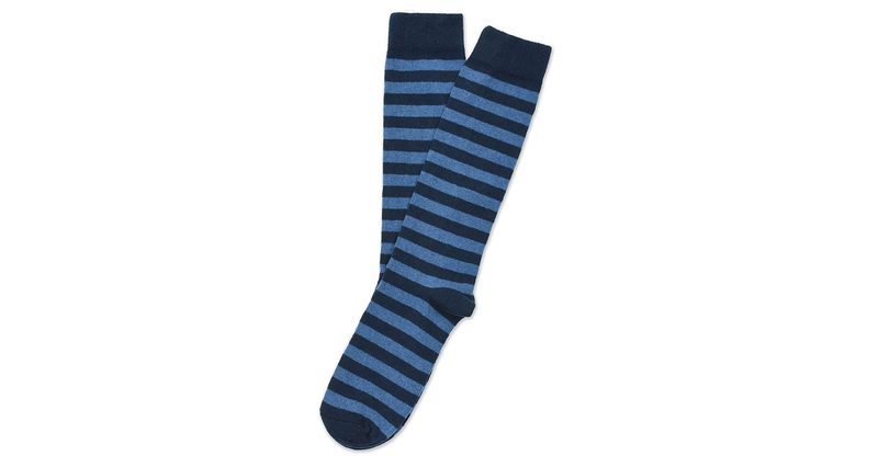 American Trench Cotton Rugby Stripe Socks