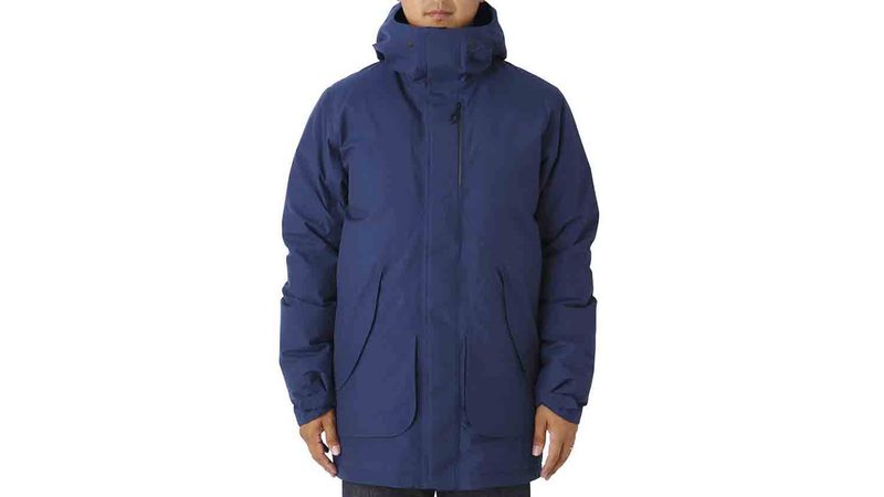 Hooded Spur Down Coat
