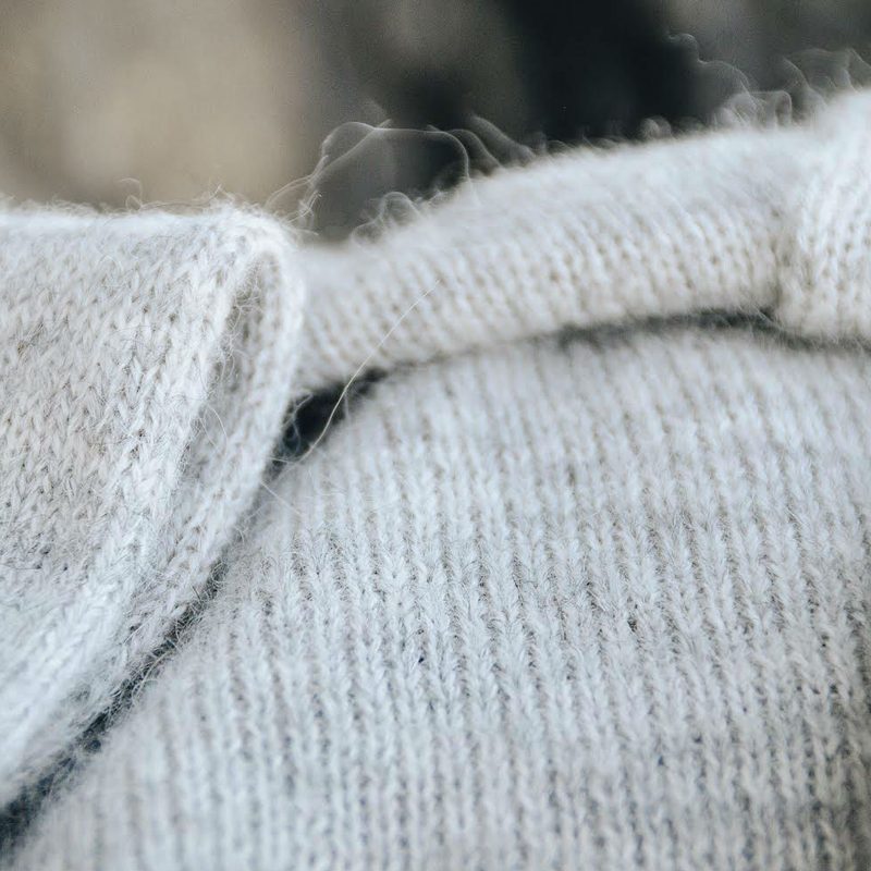 Paka alpaca hoodie material