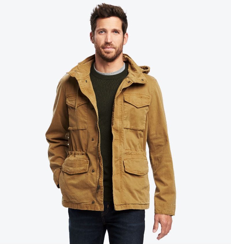 Old Navy Garment Dye Flex Twill Jacket