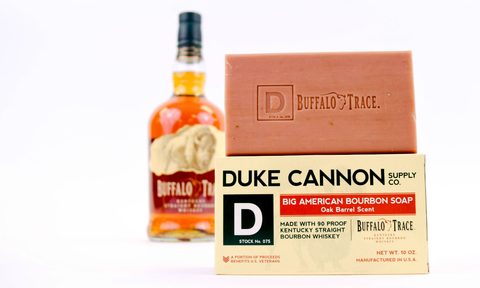 duke cannon buffalo trace bourbon soap