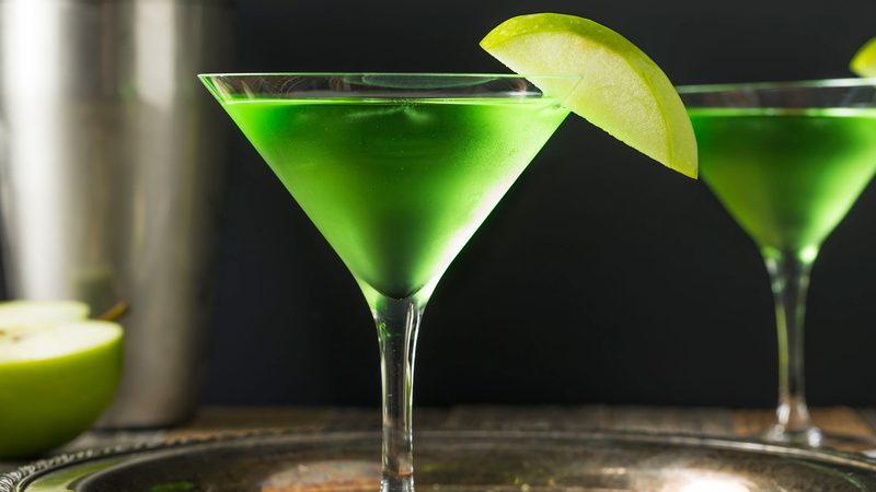 matcha cocktails green blossom