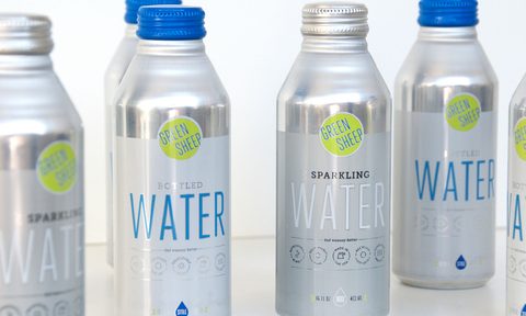 green sheep water
