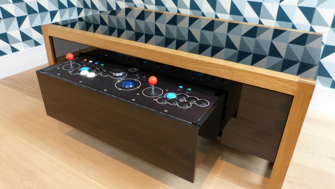 Surface Tension arcade game tables