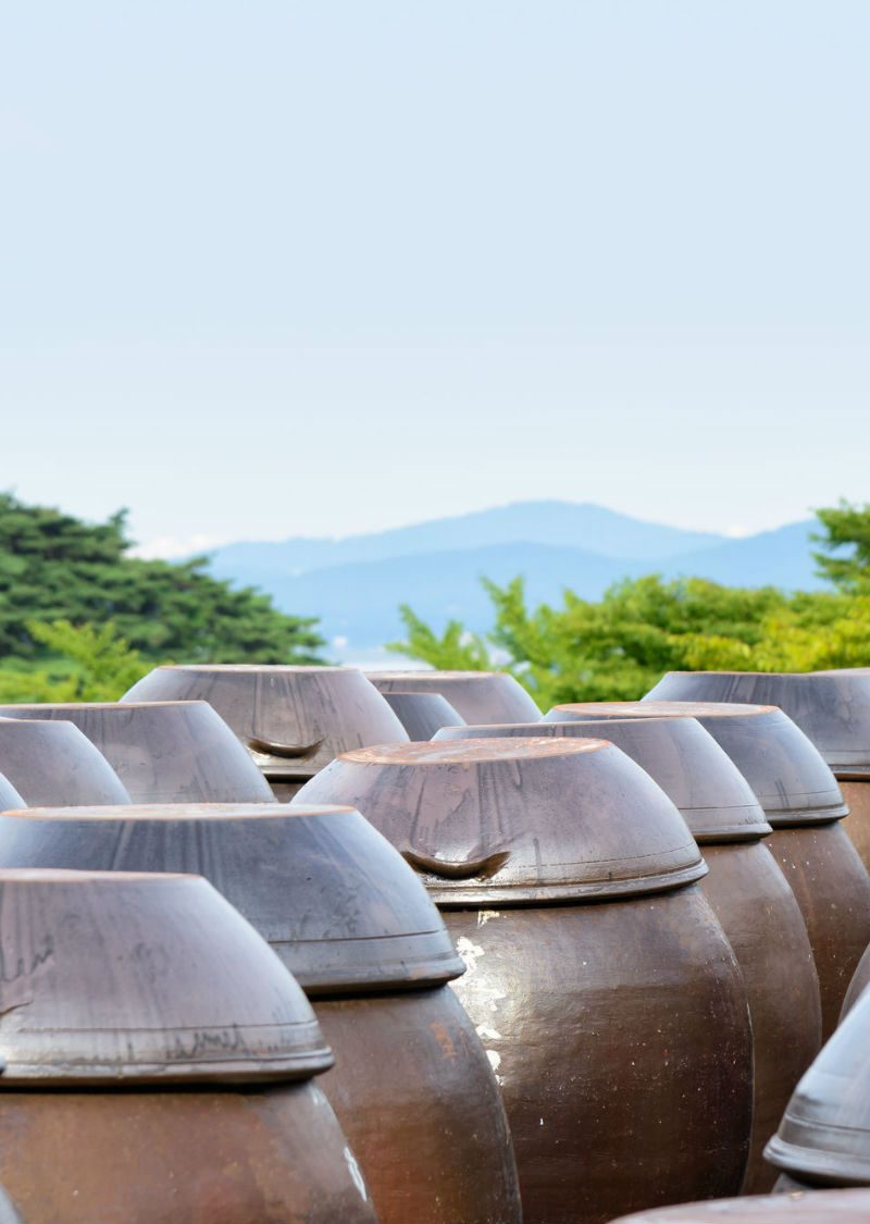 makgeolli rice wine pots