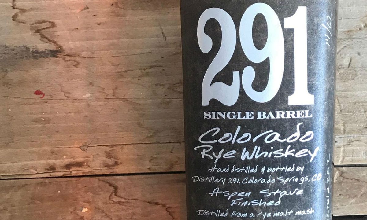 Distillery 291 Colorado Rye Whiskey