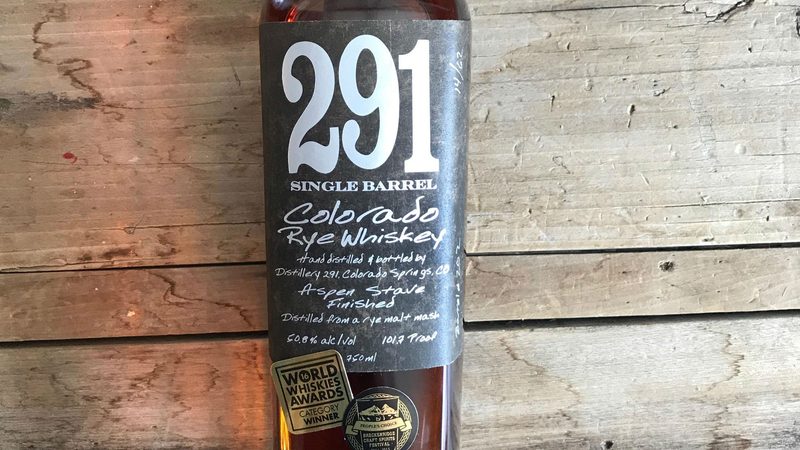 Distillery 291 Colorado Rye Whiskey