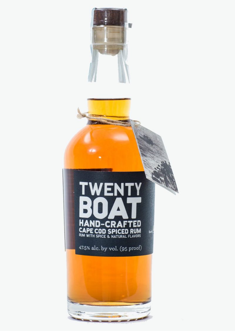 Twenty Boat Cape Cod Spiced Rum