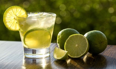 Cachaca caipirinha cocktail
