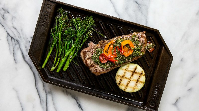 finex 15 inch cast iron lean grill pan
