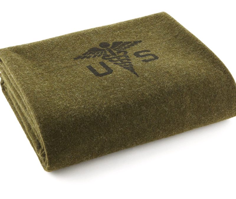 Foot Soldier Military Wool Blanket