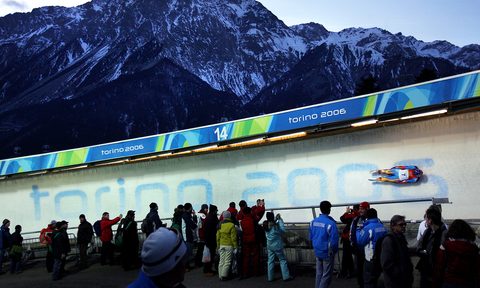 Olympics Ice Luge