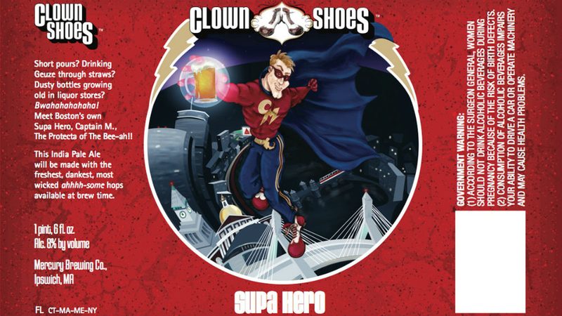 Supa Hero IPA Clown Shoes