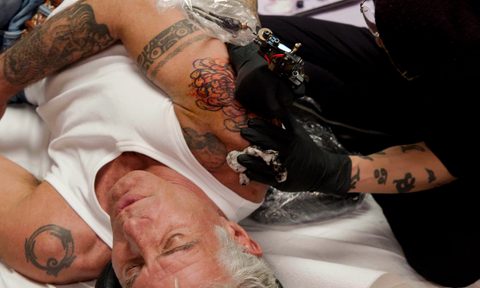 Anthony Bourdain talks tattoos