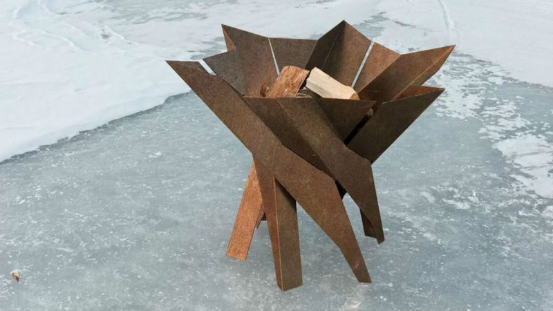 Curonian Phoenix Blossom Fire Pit