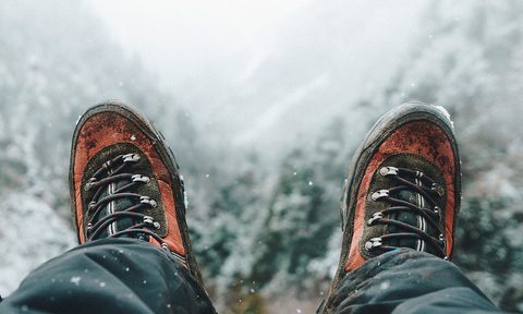 winter hiking boots