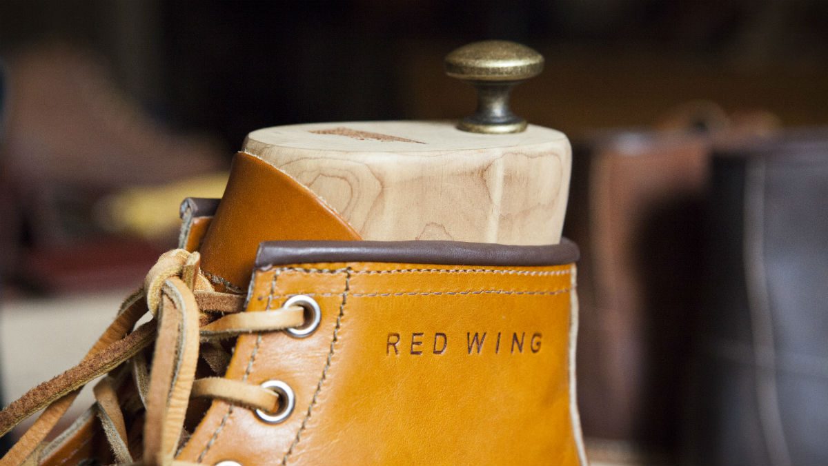 red wing shop boot