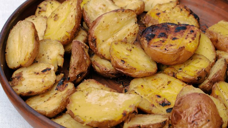 roasted potatoes