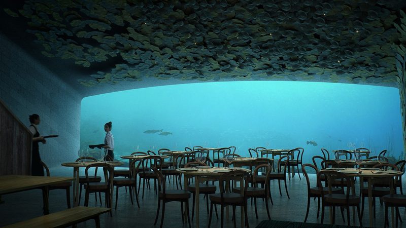 snohetta underwater restaurant